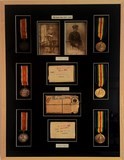 1st World War Medals in flating moutn and UV conservation glass